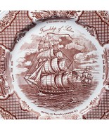 Alfred Meakin Staffordshire &quot;The Friendship of Salem&quot; Brown 10.5&quot; Dinner... - £17.67 GBP