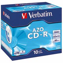 Verbatim AZO 52X Crystal 700MB 10 Pack, 43327 (10 Pack) - £17.36 GBP