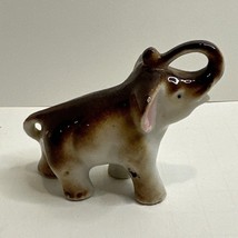 Vintage Elephant Figurine Porcelain MCM African Animals Made In Japan ki... - $15.00