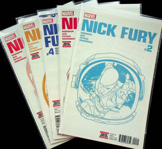 Nick Fury #2-6 May-Sep 2017, Marvel) - Near Mint - 5 Issues - $16.69