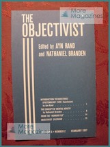 Ayn Rand THE OBJECTIVIST February 1967 Epistemology Nathaniel Branden - £11.57 GBP