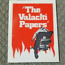 1972 The Valachi Papers Souvenir Program Book Charles Bronson Jill Ireland - £9.43 GBP
