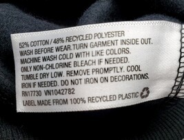 Cat & Jack Girls' XS (4/5) Fleece Pullover Hoodie Black Love Peace Sign  image 6