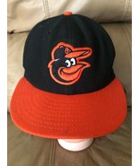 New Era  Baltimore Orioles Official On Field Fitted Baseball Cap 7 - £11.86 GBP