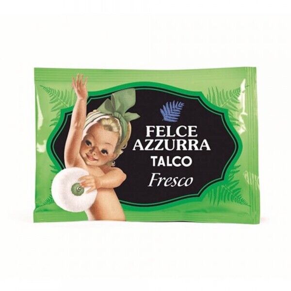 Talcum Felce Azzurra FRESH body powder REFILL 100g-Made in Italy FREE SH... - $8.37