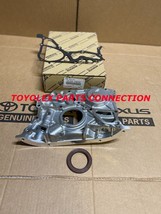 New Oem Toyota Engine Oil Pump Assy 15100-74030 Crank Seal And Rear Gasket 3 Pcs - £103.23 GBP