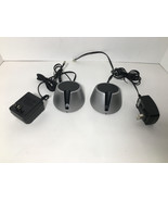 Lot of 2 Jabra T5330BS Charging Dock Station with PS for Jabra Wireless Headset - $34.65