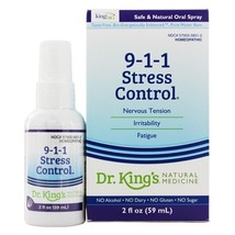 King Bio Homeopathic Natural Medicine 9-1-1 Stress Control, 2 Ounces - $22.15