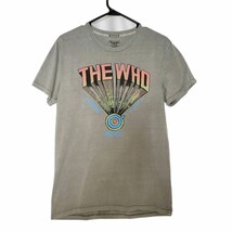 ABERCROMBIE AND FITCH The Who Distressed Gray T Shirt Womens Size Small - $24.75