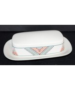 Mikasa Intaglio Santa Fe Covered Butter Dish ~ Ex ~ No Chips, Cracks or ... - $27.34 CAD