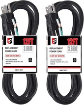 Ep 2 Pack 12 Ft 14/3C Sjtw Appliance And Power Tool Cord, 14 Gauge 3, 1875W - £32.16 GBP