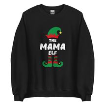 The Mama Elf Funny Christmas Sweatshirt| Matching Christmas Elf Group Gi... - £22.57 GBP+