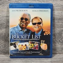 The Bucket List Blu-ray 2008 Jack Nicholson Morgan Freeman Comedy Buddy Movie  - £3.27 GBP