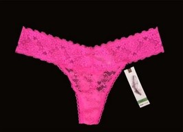 Beautiful JESSICA SIMPSON FUCHSIA Stretch Lace Panties Thongs Wm&#39;s M NWT... - $9.99