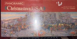 Springbok Hallmark Christmastown USA 13x40 Panoramic 700 Pc Jigsaw Puzzle - £23.64 GBP