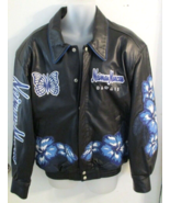 NWT Original Rare Jeff Hamilton Neiman Marcus Hawaii Leather Jacket Auto... - £1,094.26 GBP