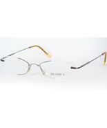 NA UND? Design MARION RAMM 72F5302 SILVER /BRONZE EYEGLASSES GLASSE 49-1... - $26.73