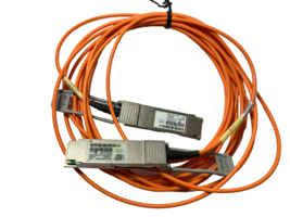 Genuine Cisco QSFP-H40G-AOC5M 10-2929-02 5 Meter Cable with Hologram - $505.96 MXN