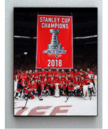 Framed Washington Capitals Team Photo Stanley Cup Banner Championship bi... - £15.29 GBP