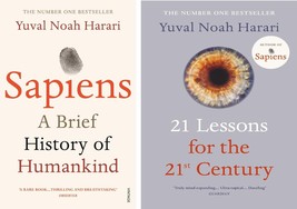 Yuval Noah Harari 2 Books Set: Sapiens &amp; 21 Lessons For The 21st Century - £15.22 GBP
