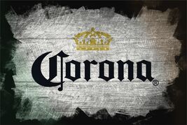 Corona Extra Light Imported Beer Advertising Metal  Sign 8x12in  Coors 07 - $34.72 CAD