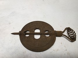 Antique Griswold 5&quot; American Stove Damper Erie PA. Pat. July 20, 1915   ... - $475.72 MXN