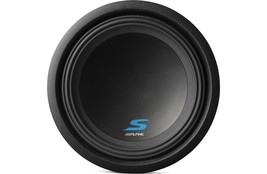 Alpine S-W12D4 Car Audio Type S Series Sub Dual 4 Ohm 1200W Peak 12" Subwoofer - £238.33 GBP