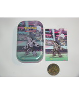 (1) Pokemon (Empty) Mini Tin (1) Art Card (Obstagoon) (1) Metallic Pokem... - $12.00