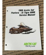 ARCTIC CAT Snowmobile 1989 Pantera - El Tigre 6000 Service Manual 2254-497 - $379.94 MXN
