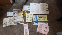 HUGE LOT of Vintage Midwest Racing Track Memorabilia Elko Rockford Racew... - $33.24