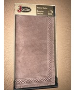 NEWJustin Rodeo Wallet Brown Roughout Leather Western Bifold 7x3.5in  23... - $25.29