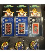Lot Postal Express Silver Playing Cards - King, Queen, Jack - What A Han... - $6,413.04 MXN