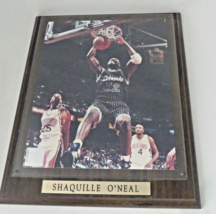 VTG Shaquille O&#39;Neal Authentic Licensed NBA photo Orlando Magic Plaque, ... - $18.80