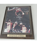 VTG Shaquille O&#39;Neal Authentic Licensed NBA photo Orlando Magic Plaque, ... - $18.80