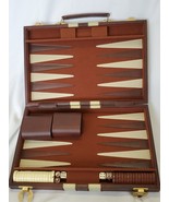 VINTAGE Backgammon Briefcase Game - £62.94 GBP