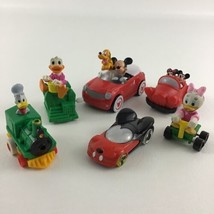 Disney Mickey Mouse & Friends Burger King Racers Daisy Pluto Donald Duck Toy Lot - $18.76