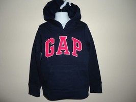 Girl&#39;s Gap Long Sleeve,Kangaroo Pockets, Raised Logo,  Hoodie  Size S/6-7 NWT - £15.74 GBP