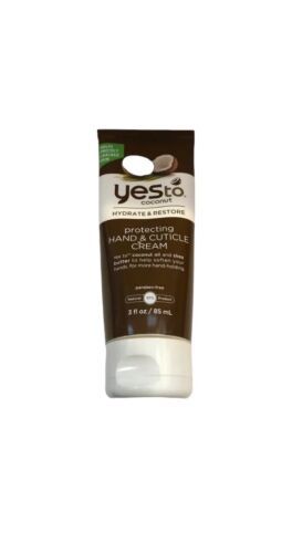 Yes To Coconut Protecting Hand & Cuticle Cream 3 Oz Discontinued - $24.31