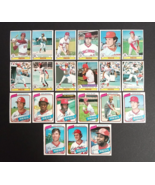 1979 &amp; 1980 O-Pee-Chee OPC Cincinnati Reds Baseball Card Lot NM+ (21 Dif... - £19.65 GBP