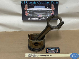 71 Cadillac Coupe Deville 472/500 Engine CONNECTING ROD &amp; PISTON #4 - £39.65 GBP