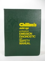 Chilton&#39;s 1974 Emissions Diagnostic &amp; Safety Manual Binder W Supplements... - £23.53 GBP