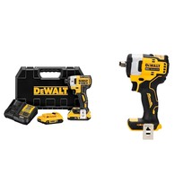 DEWALT 20V MAX* XR Impact Driver Kit, Brushless, 3-Speed, 1/4-Inch, 2.0-Ah (DCF8 - £563.22 GBP