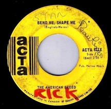 The American Breed Bend Me Shape Me 45 rpm Mindrocker - £4.02 GBP