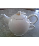 Wild Leaf Tea Co. Ceramic Tea Cup w/Nesting Tea Pot Tea Set - $6.33