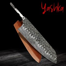 Santoku Knife Blank Blade Wooden Scabbard Custom Knife Making Home Hobby... - $43.36