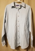 Blue Diamond - Cotton Button Down Long Sleeve Shirt Size XL   DC16 - £7.77 GBP