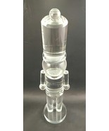 Lead Crystal Nutcracker Soldier Figurine 14.5” Tall, OBO - $1,123.20 MXN