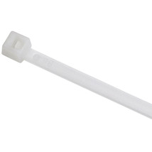 Cable Ties 4&quot; Natural 100 Pcs. Made In Usa - £18.87 GBP