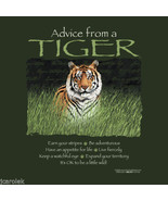 Sweatshirt Advice From a Tiger Small Medium S M Green NWT Fun Quality - $37.98 CAD