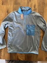 Patagonia Men&#39;s Microdini 1/2 Zip Fleece Pullover Plume Grey NWT Extra Large XL - £62.75 GBP